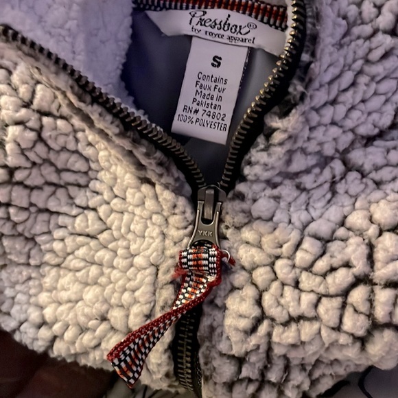 ASU Sherpa Vest Arizona State University Sun Devils Size S/M Small-Medium Pocket - Picture 5 of 5